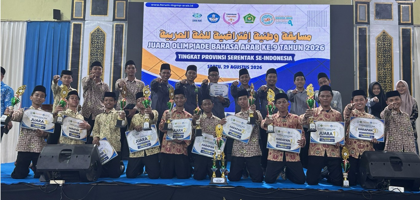Juara 2 Dalam Ajang Bergengsi Olimpiade Bahasa Arab (OBA) ke-9 